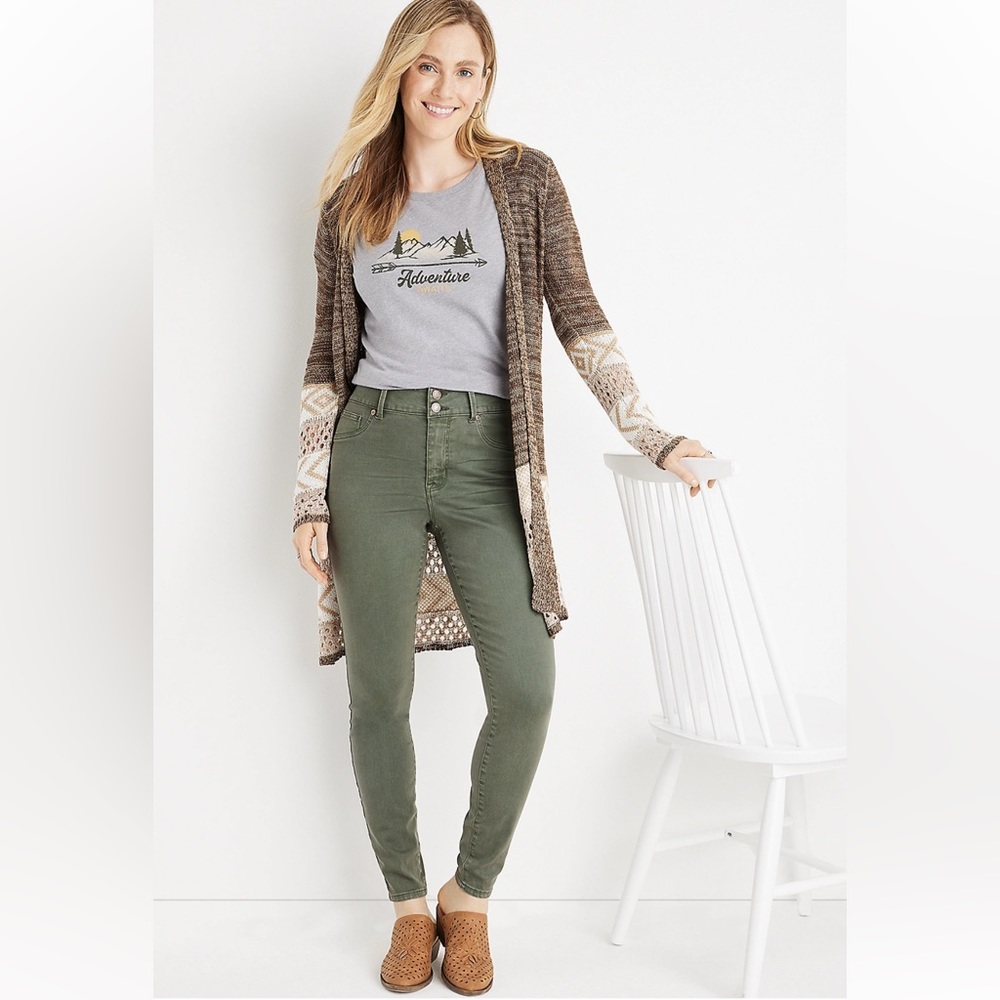m jeans by maurices High Rise Double Button Jegging Made With REPREVE